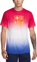 Nike FC Barcelona 2023 Dipdye Crest White T-Shirt