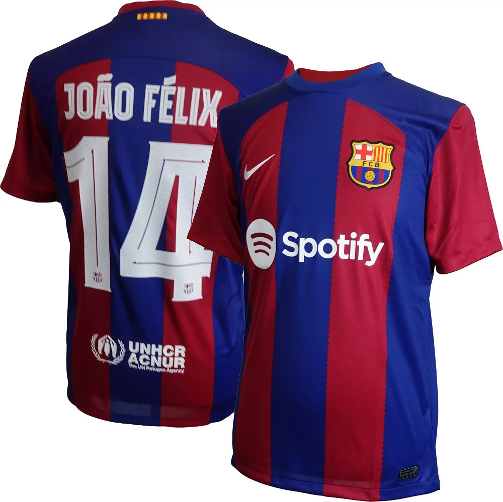 Nike FC Barcelona Joao Felix #14 Home Replica Jersey