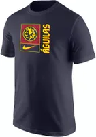 Nike Club America 2023 Logo Navy T-Shirt