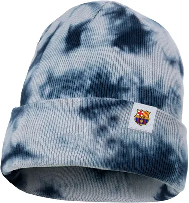 Nike FC Barcelona Tie-dye Cuff Knit Beanie