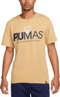 Nike Adult Pumas UNAM 2023 Mercurial Yellow T-Shirt