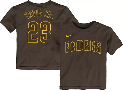 Nike Toddler San Diego Padres Fernando Tatís Jr. #23 Brown Home T-Shirt