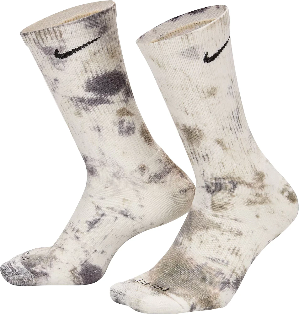 Nike Colorsplash Tie Dye 2 Pack Crew Socks