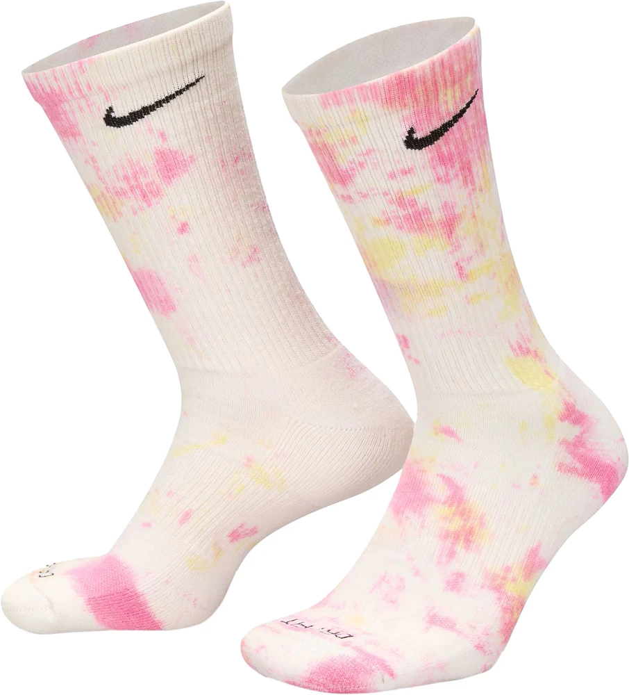 Nike Colorsplash Tie Dye 2 Pack Crew Socks