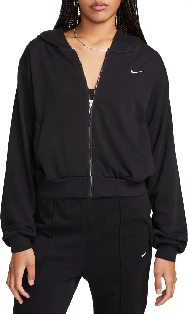 Dick's Sporting Goods Nike Sportswear Women's Chill Terry Loose Full-Zip  French Hoodie