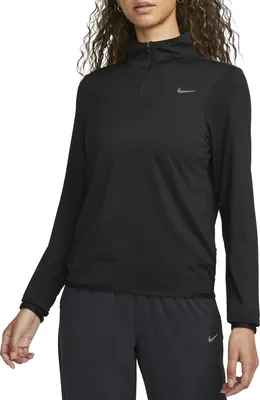Nike Women's Dri-FIT Swift Element UV 1/4 Zip Running Top