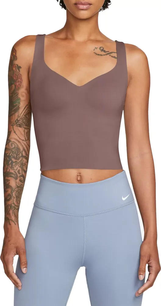 Nike Women's Alate Medium-Support Padded Sports Bra Tank Top