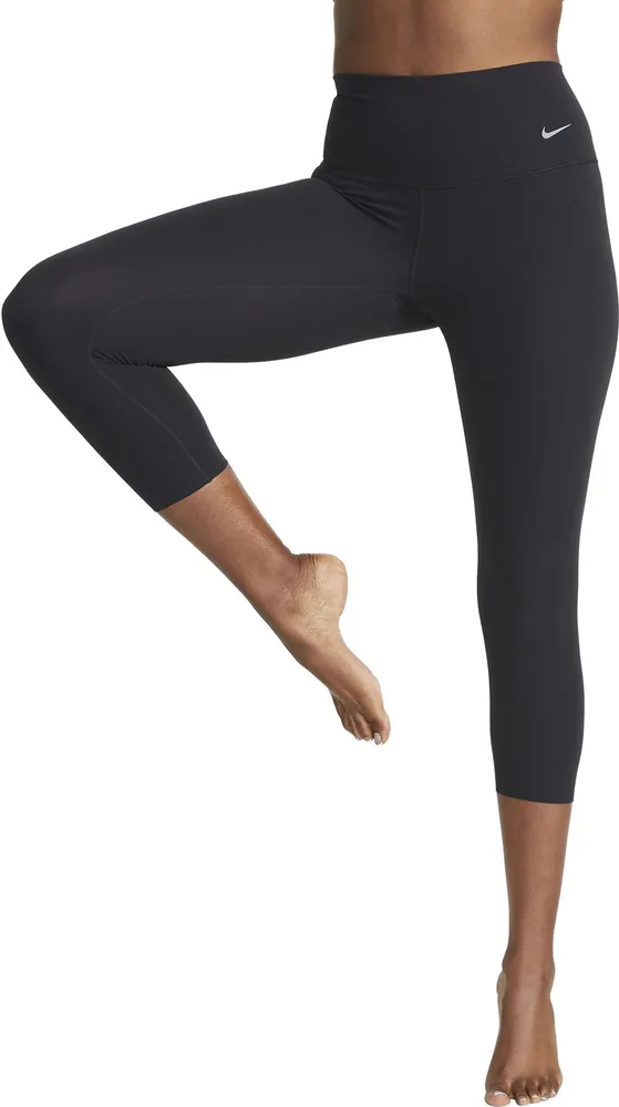 Dick's Sporting Goods Nike Women's Zenvy Gentle-Support High-Waisted  Cropped Leggings