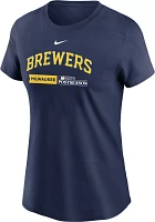 Nike Women's 2023 Postseason Milwaukee Brewers Authentic Collection T-Shirt