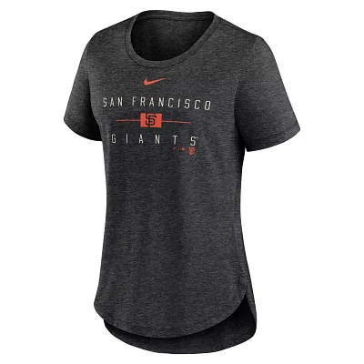 Nike Women's San Francisco Giants Black Knockout T-Shirt