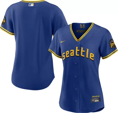 Nike Women's Seattle Mariners 2023 City Connect Blank Cool Base Jersey