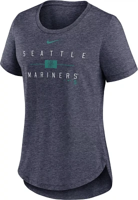 Nike Women's Seattle Mariners Navy Knockout T-Shirt