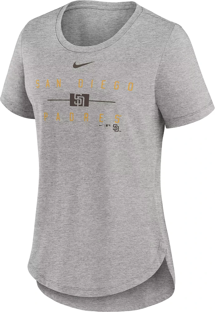 Nike Women's San Diego Padres Gray Knockout T-Shirt