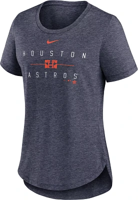 Nike Women's Houston Astros Navy Knockout T-Shirt