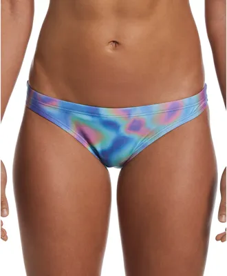 Nike Women's Multi Printed Cheeky Bikini Swim Bottoms