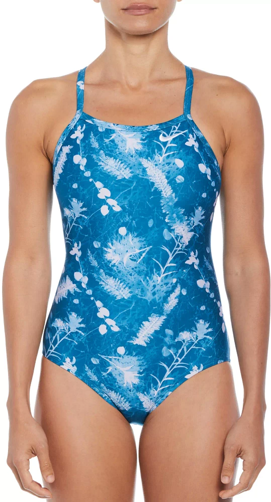 Nike Women's Multi Print Racerback Swimsuit