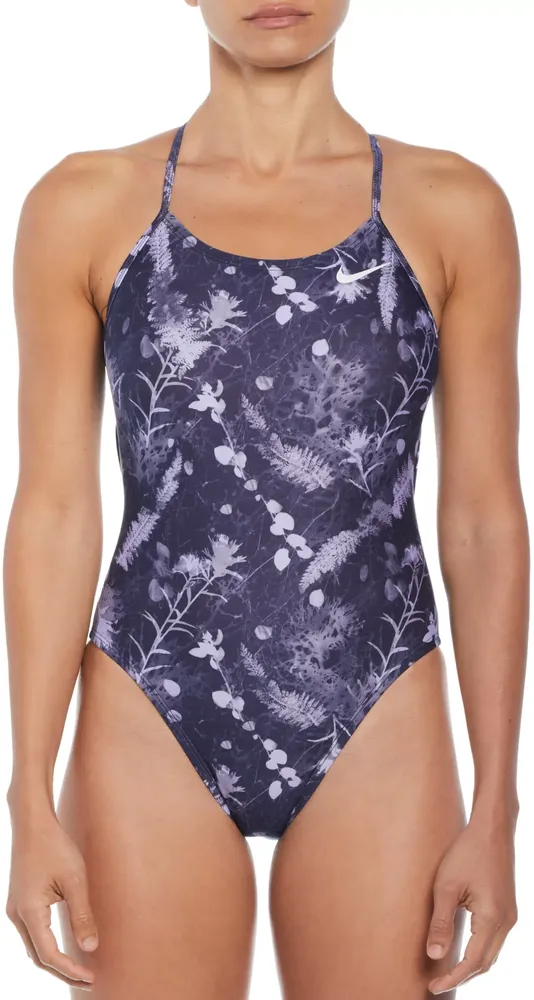 Nike Women's Multi Print Tie Back One Piece