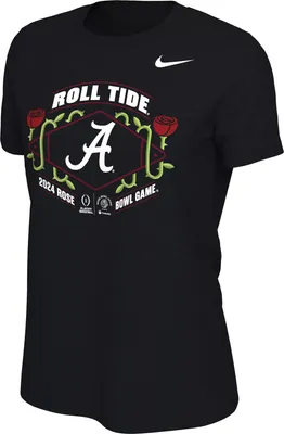 Nike Women's 2023-24 College Football Playoff Rose Bowl Bound Alabama Crimson Tide T-Shirt