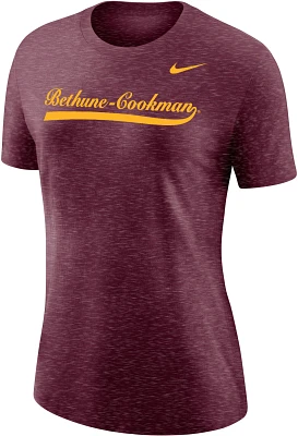 Nike Women's Bethune-Cookman Wildcats Maroon Varsity Script T-Shirt