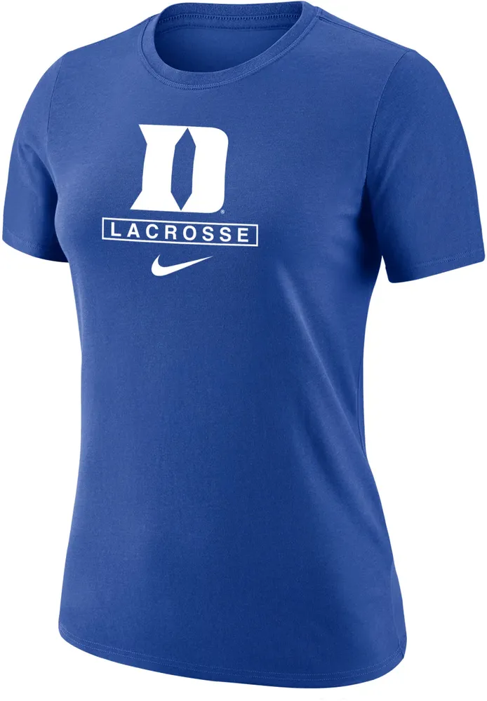 Nike Women's Duke Blue Devils Lacrosse Core Cotton T-Shirt