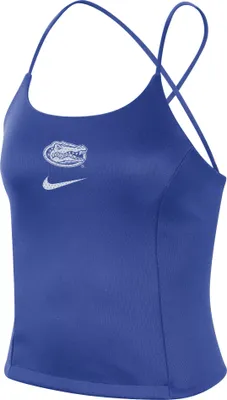 Nike Women's Florida Gators Blue Icon Clash Tieback Tank Top