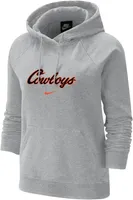 Nike Women's Oklahoma State Cowboys Grey Varsity Pullover Hoodie