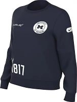 Nike Women's Michigan Wolverines Navy Everyday Crew Neck Sweatshirt