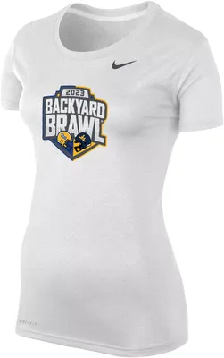 Nike Women's Backyard Brawl White Core Cotton Legend T-Shirt