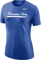 Nike Women's Tennessee State Tigers Royal Blue Varsity Script T-Shirt