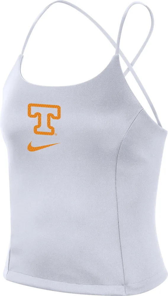 Nike Women's Tennessee Volunteers White Icon Clash Tieback Tank Top