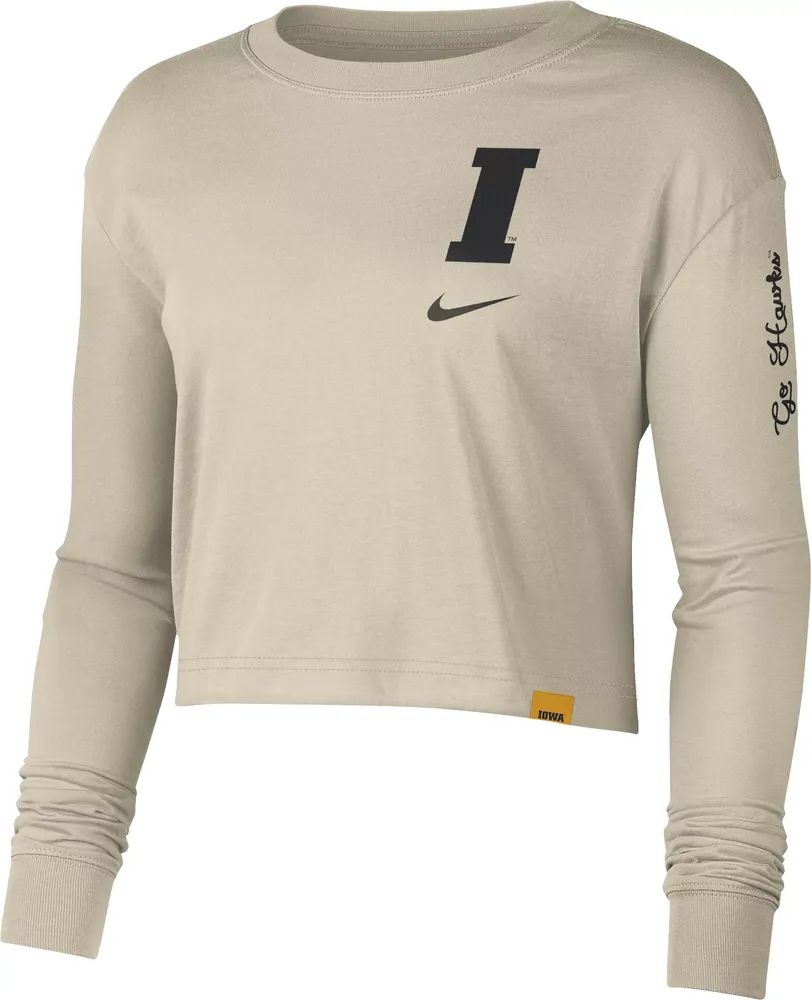 Nike Women's Iowa Hawkeyes Rattan Jr Varsity Long Sleeve T-Shirt