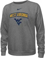 Nike Women's West Virginia Mountaineers Grey Varsity Crew Neck Sweatshirt