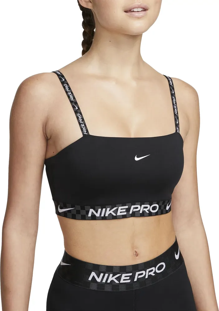 Nike Women's Pro Indy Light-Support Padded Bandeau Sports Bra