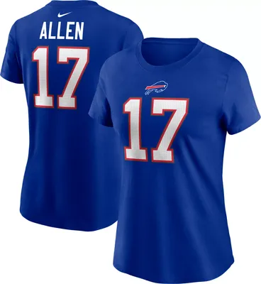 Nike Women's Buffalo Bills Josh Allen #17 Royal T-Shirt