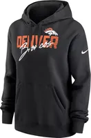 Nike Women's Denver Broncos Team Slant Black Hoodie