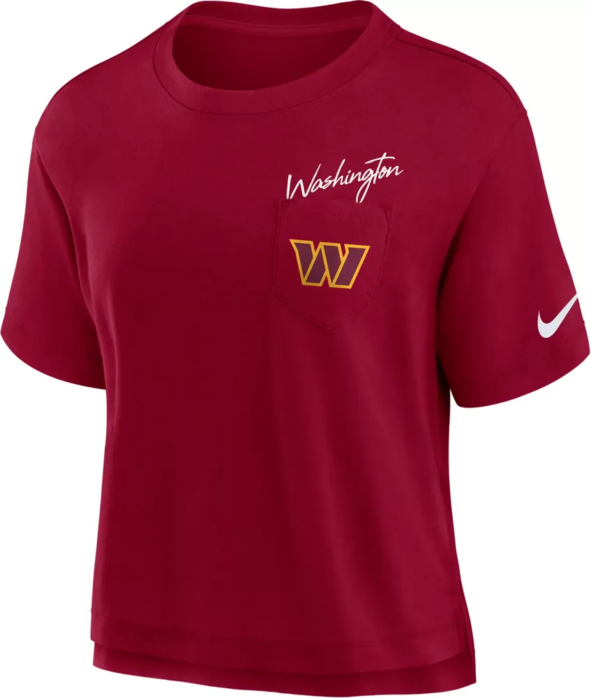 Nike Women's Washington Commanders Pocket Red T-Shirt