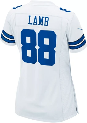 Nike Women's Dallas Cowboys CeeDee Lamb #88 White Game Jersey