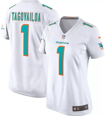 Nike Women's Miami Dolphins Tua Tagovailoa #1 White Game Jersey