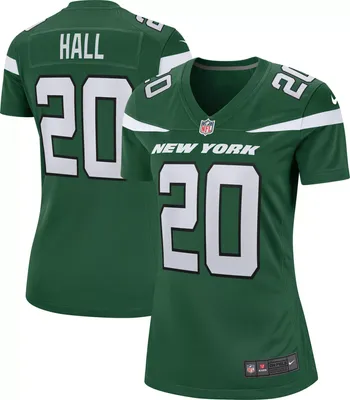 Nike Women's New York Jets Breece Hall #20 Green Game Jersey