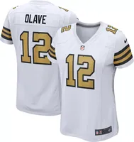 Nike Women's New Orleans Saints Chris Olave #12 Alternate White Game Jersey