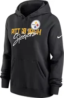 Nike Women's Pittsburgh Steelers Team Slant Black Hoodie