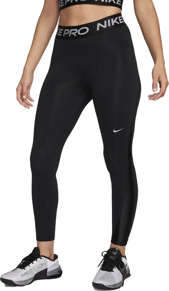 Dick's Sporting Goods Nike Pro Women's Mid-Rise 7/8 Leggings