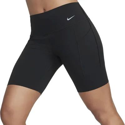 Nike Women's Universa Medium-Support Mid-Rise 8" Biker Shorts