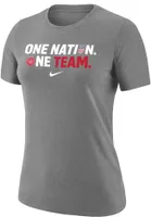 Nike Women's Portland Thorns - USWNT Collab Grey T-Shirt