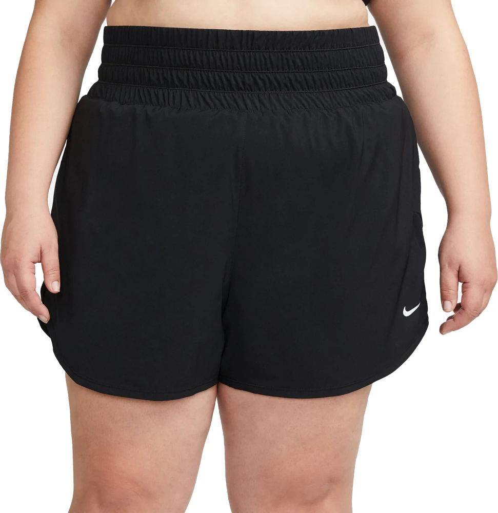 Nike Women's Dri-FIT One Plus Ultra High-Waisted 3" Brief-Lined Shorts (Plus Size)