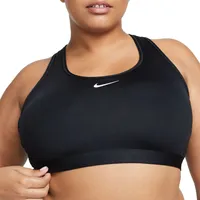 Nike Women's Swoosh Medium-Support Padded Sports Bra (Plus Size)