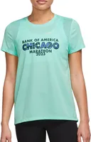 Nike Women's Dri-FIT Chicago Marathon Short Sleeve Running Top