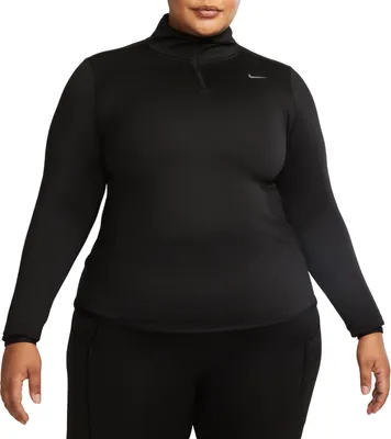 Nike Women's Dri-FIT Swift Element UV 1/4-Zip Running Top (Plus Size)