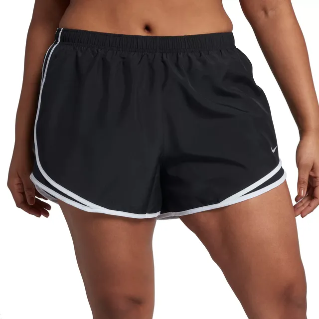 Nike Women's Brief-Lined Printed Tempo Running Shorts