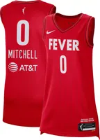 Nike Women's Indiana Fever Red Kelsey Mitchell #0 Rebel Jersey